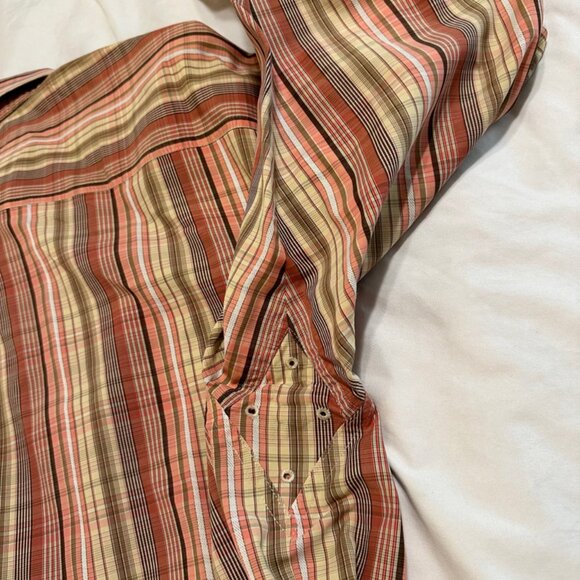 Ariat Pro Series  Button Down Shirt Mens Multicolor Size XXL Long Sleeve Plaid - Picture 5 of 11